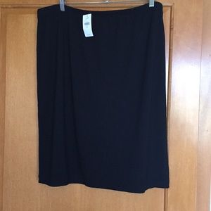 J Jill brand new black skirt